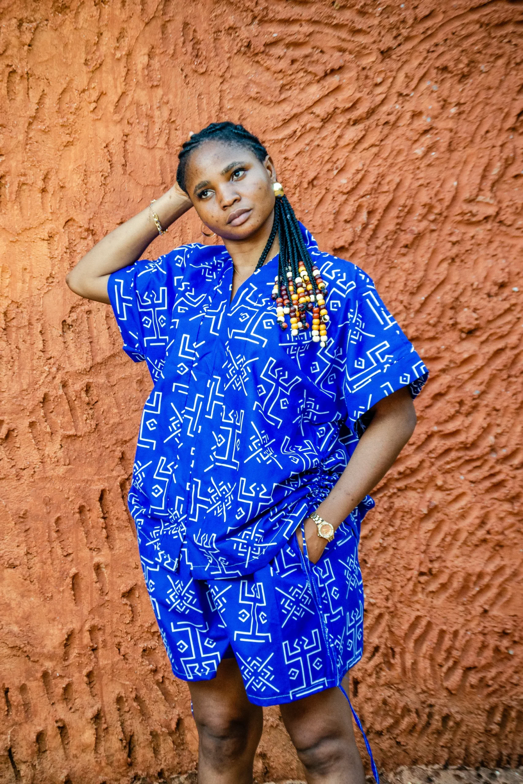 Ensemble Bobo Short — Sapphire Blue